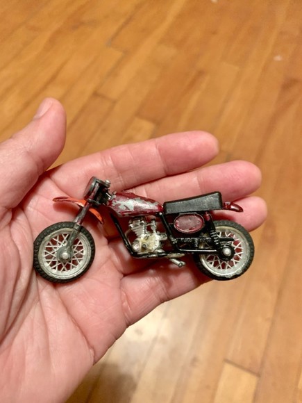 Lot of 3 VTG Motorcycles Made in Hong Kong & Mattel PARTS - Picture 8 of 10